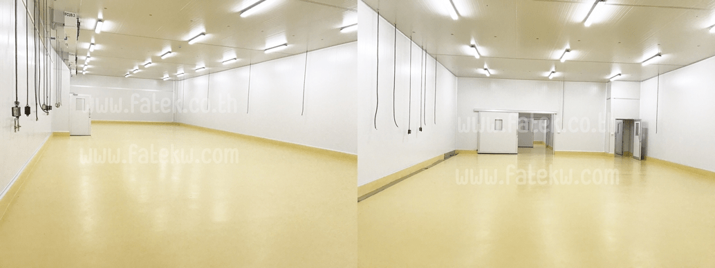 สร้างห้องเย็นใช้พื้นแบบไหนดี?