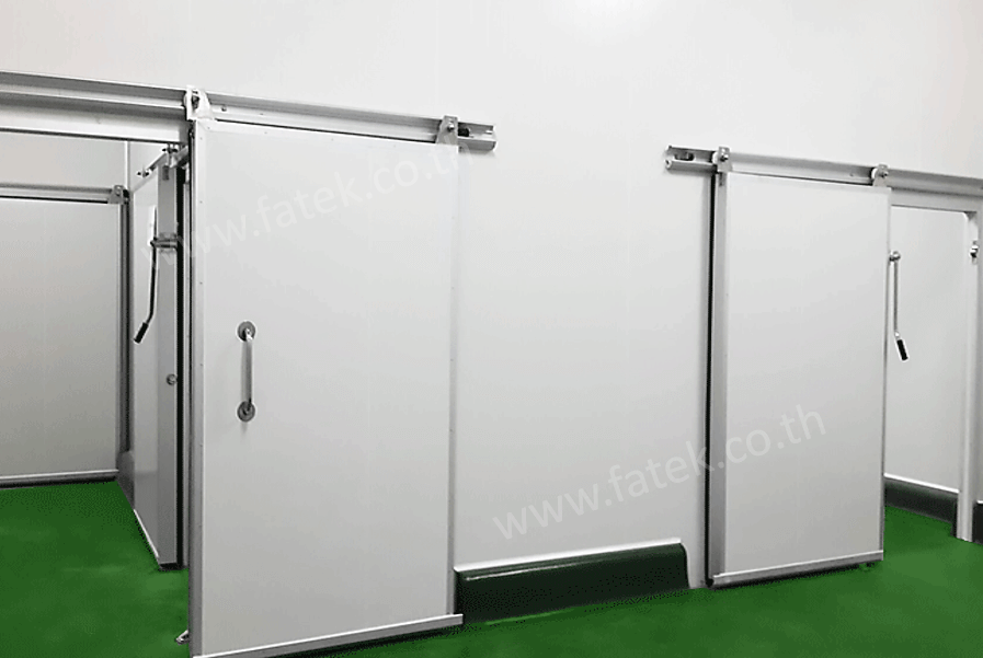ประตูห้องเย็นบานเลื่อน