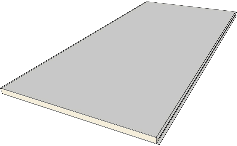 sandwich panel flat
