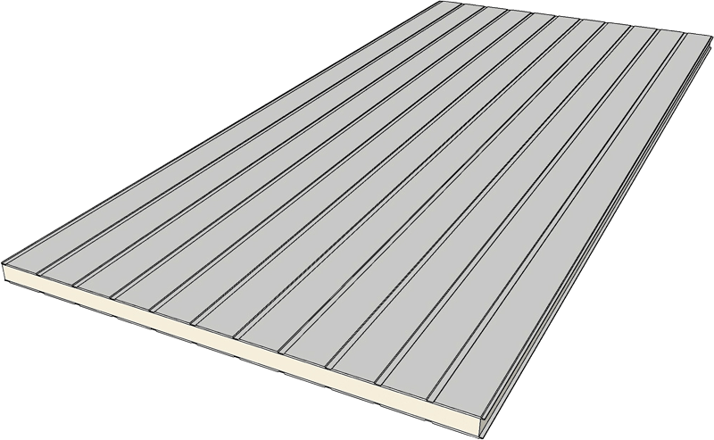 sandwich panel wide