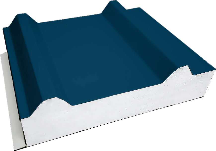 metalsheet roof ocean blue