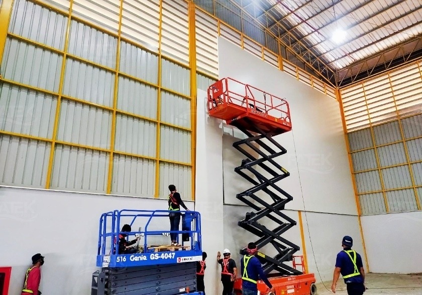 การติดตั้ง และก่อสร้างผนังด้วย Sandwich Panel