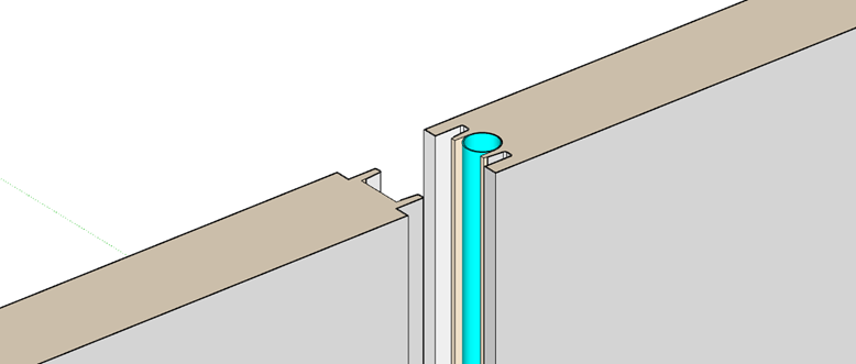 แผ่นฉนวนสำเร็จรูปสำหรับสอดท่อสายไฟ (FTPIR-P-Panel)