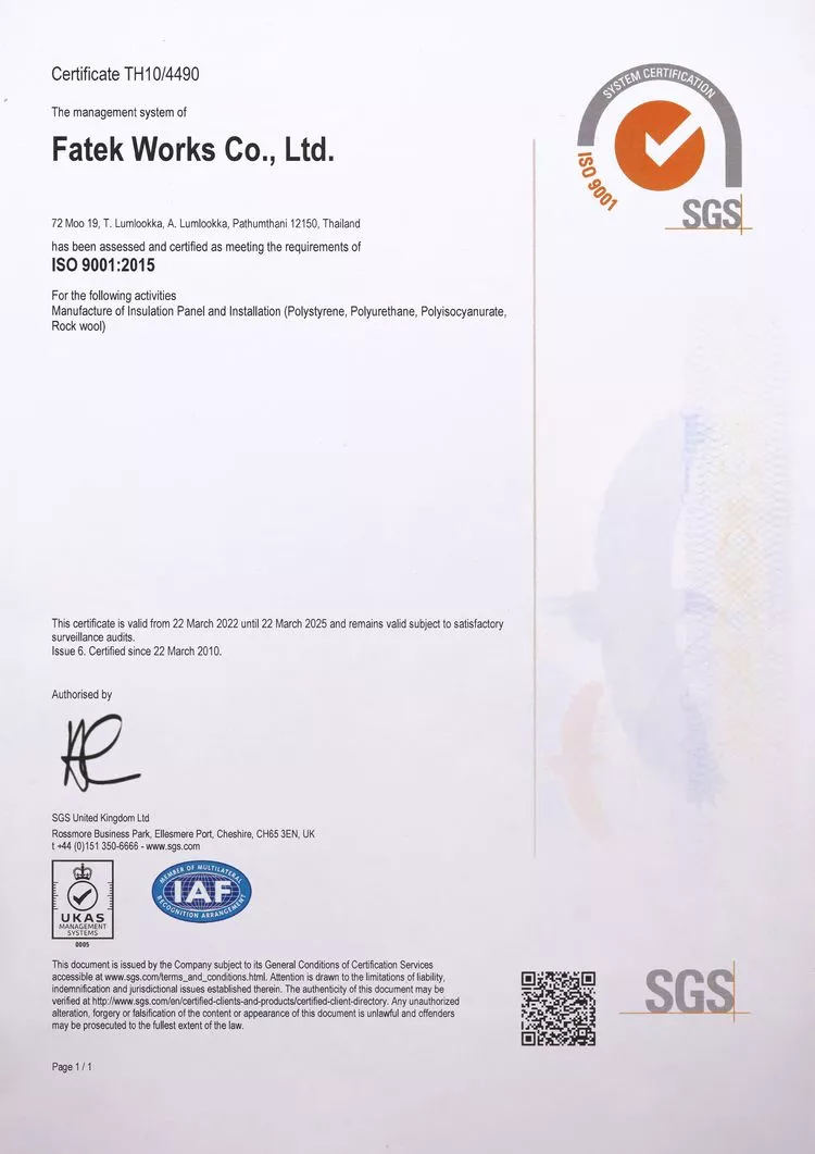 ISO9001 Works